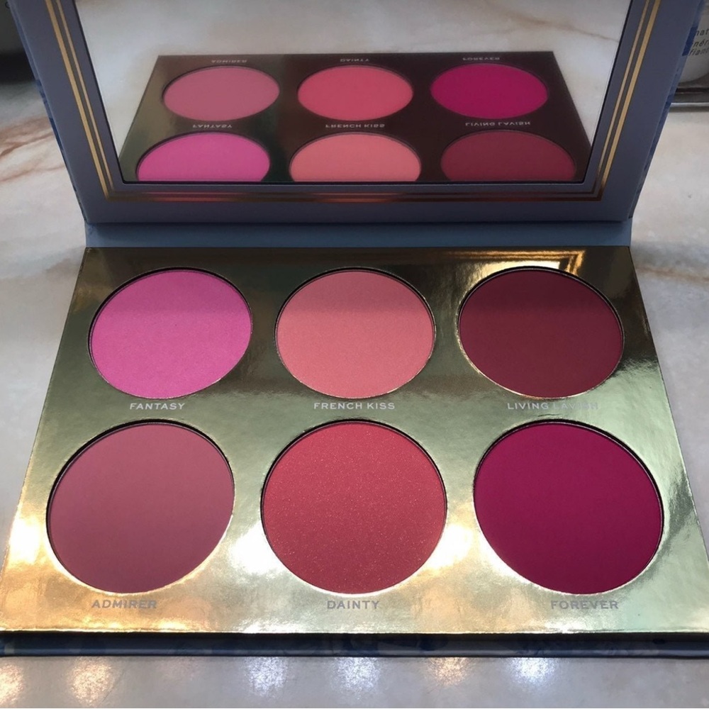 Jaclyn Cosmetics ~ ‘ROUGE AFFAIR’ Matte Blush Palette w/ Box ~ Full Size 28.8 g - Picture 4 of 16